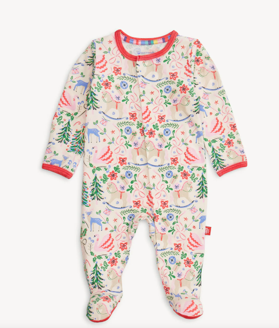 Magnetic Footie | Sugar Plum Dreams