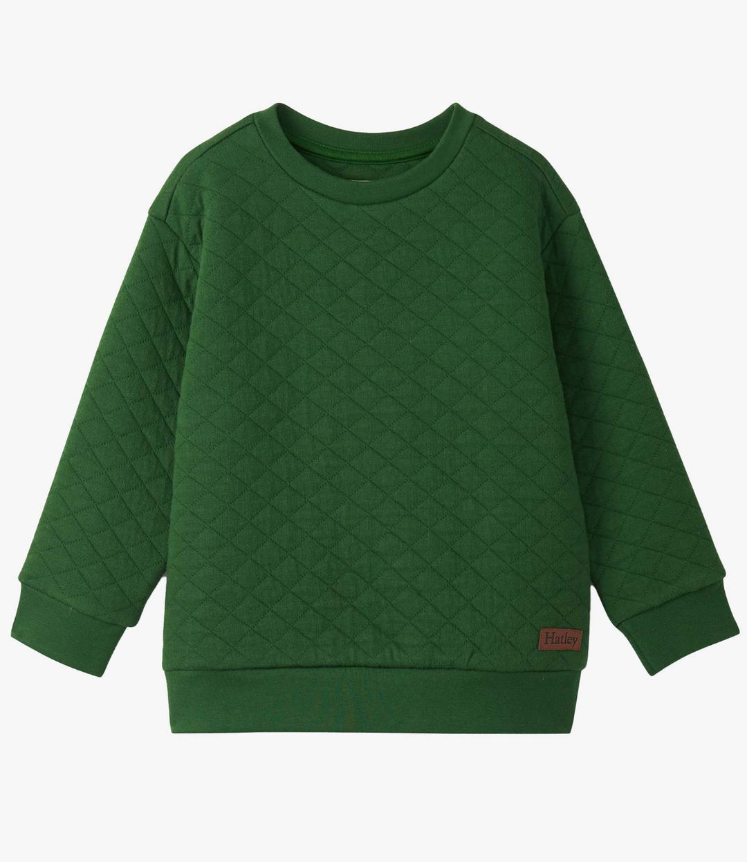 Eden Green Quilted Pullover
