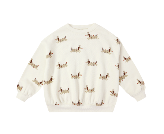 Relaxed Sweatshirt | Christmas Dogs