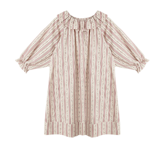 Girl's Nightgown | Candy Cane Stripe
