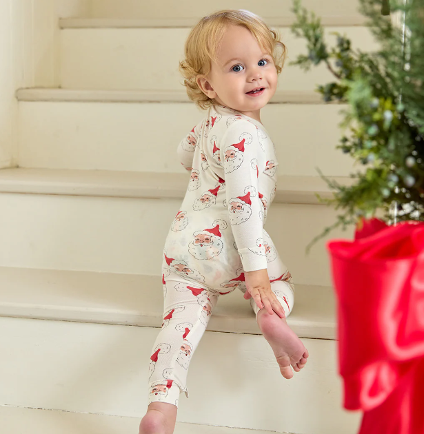 Bamboo Romper | Small Santas