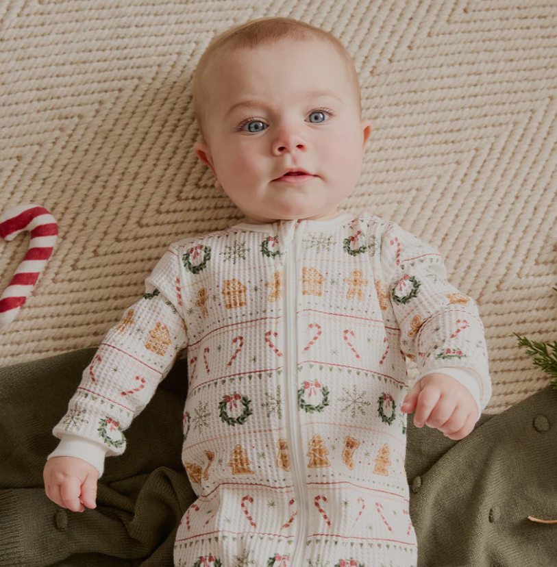 Holiday Treats Fair Isle Footed Sleeper