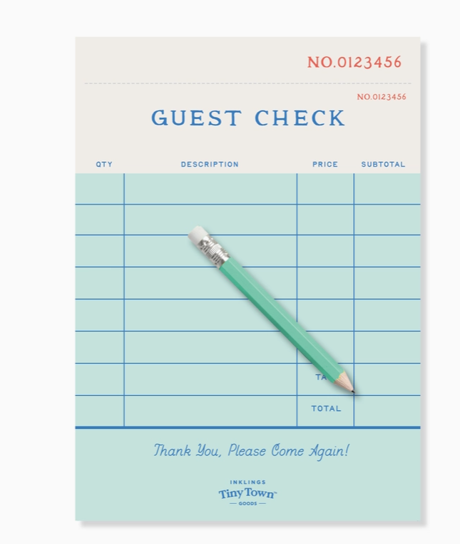 Tiny Town | Guest Check