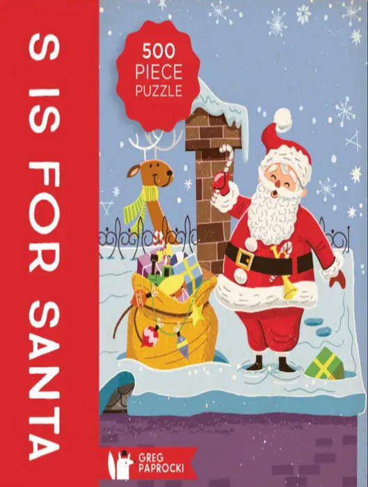 S is for Santa Puzzle 500 Piece