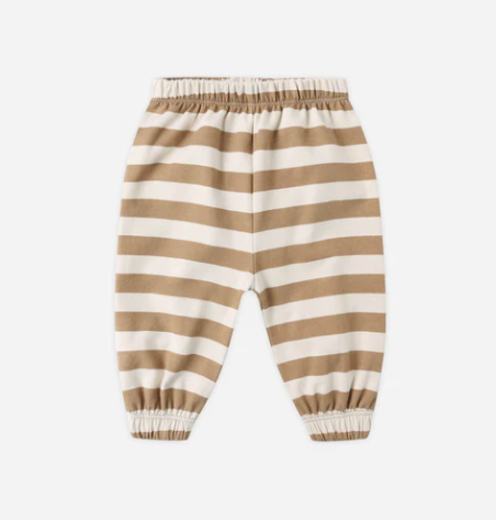 Oversized Sweatpants | Gold Stripe