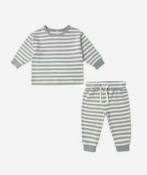 Cozy Set | Blue Stripe