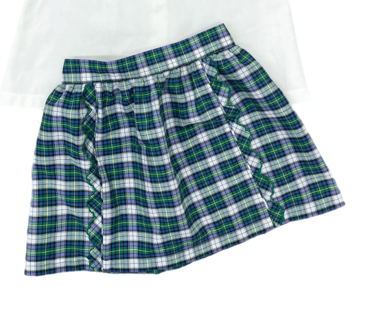 Kate Skirt | Kelly Green Plaid