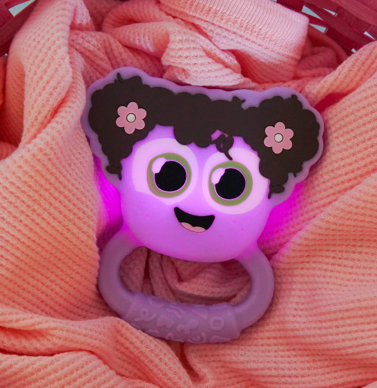 Glo Pals Light Up Rattle | Lumi (Purple)