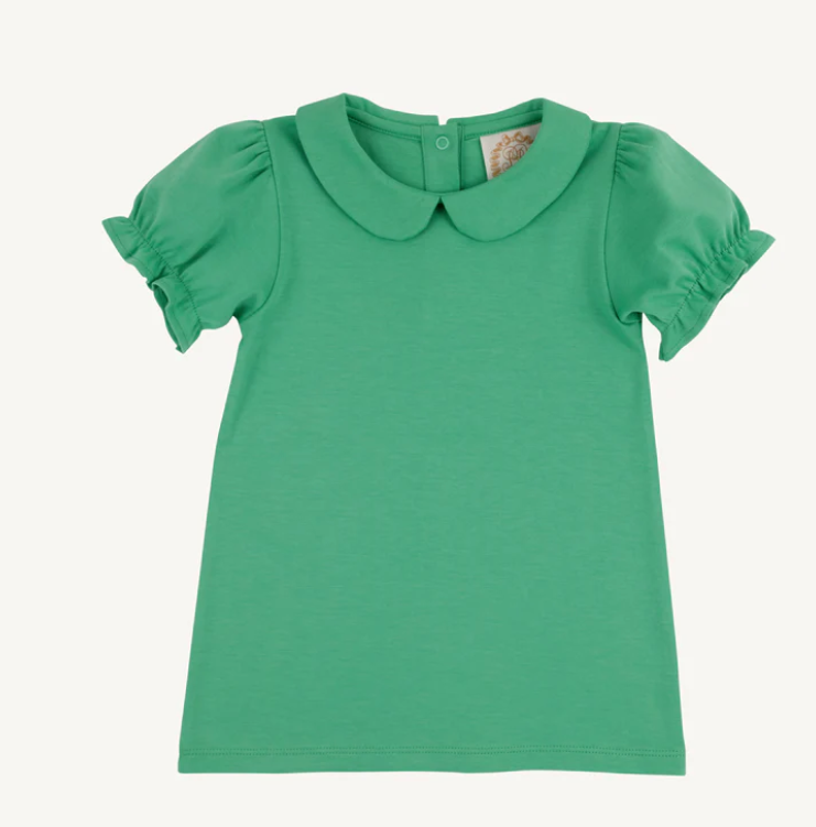Maude's Peter Pan Collar Shirt | Gibson Island Green
