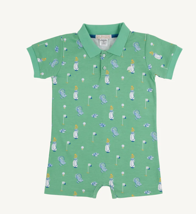 Sir Propers Romper- Buckhead Blue main image 0