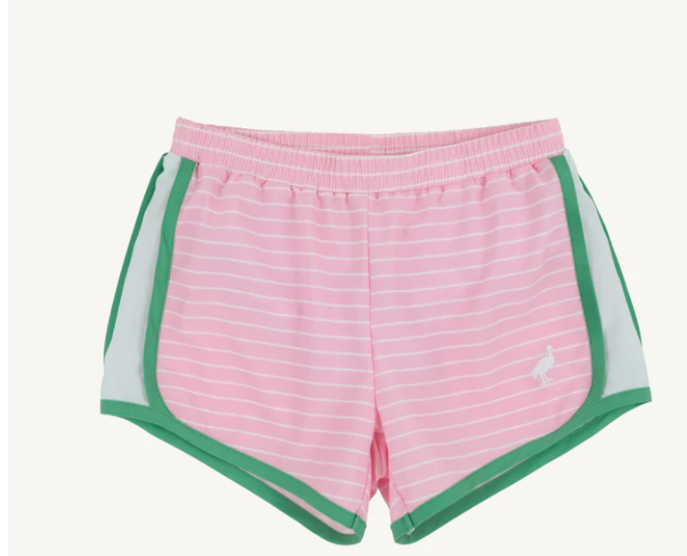 Prepletic Shimmy Shake Shorts | Pier Party Pink Stripe