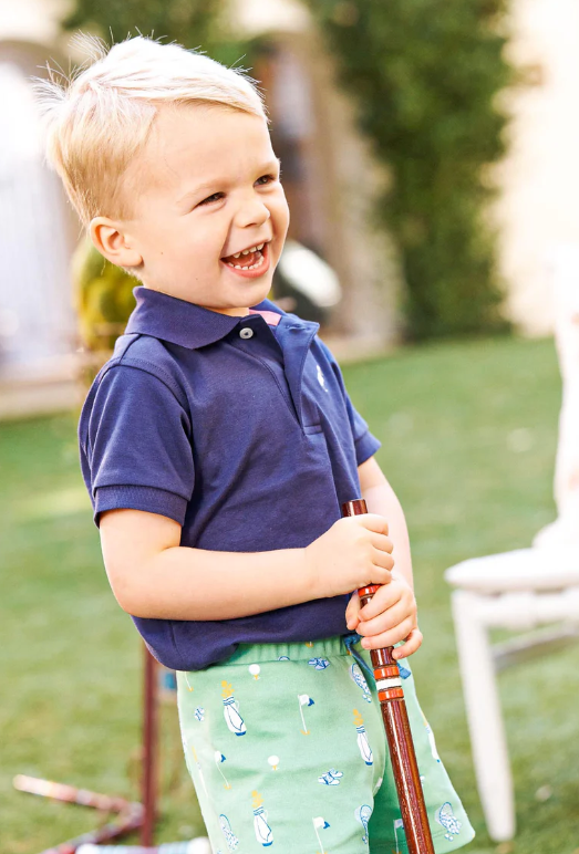 Sullivan Shorts | Clubhouse Couture Wood Boat Blue