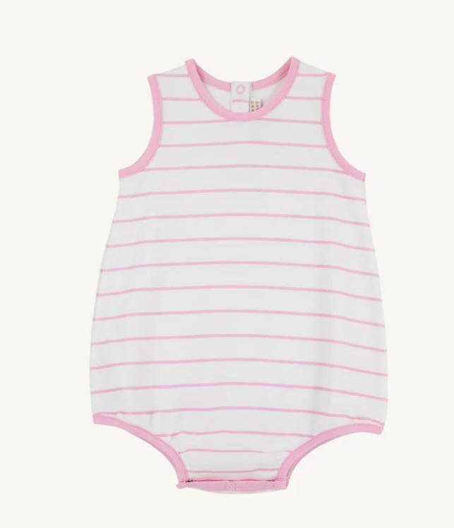 Patton Play Bubble Pima | Pier Party Pink Stripe
