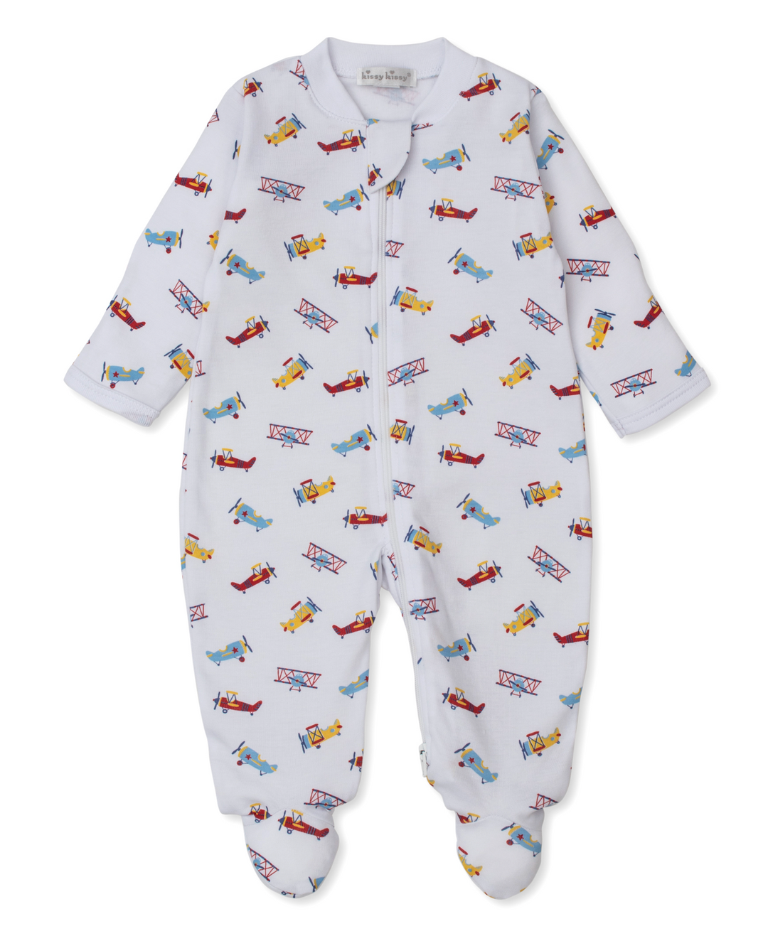 Let's Fly Away Footie w/ Zipper