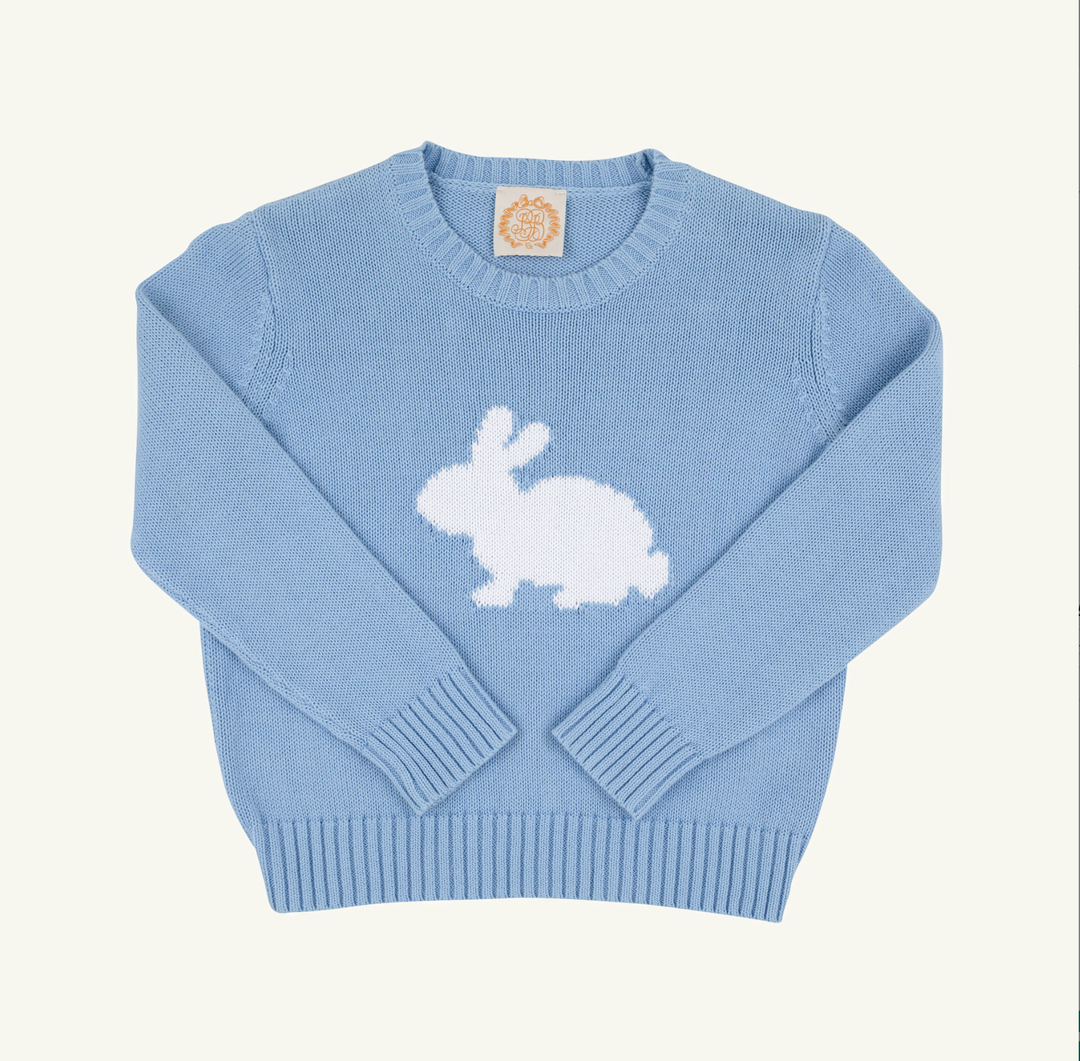 Seaton Intarsia Sweater | Sarasota Sky/Bunny