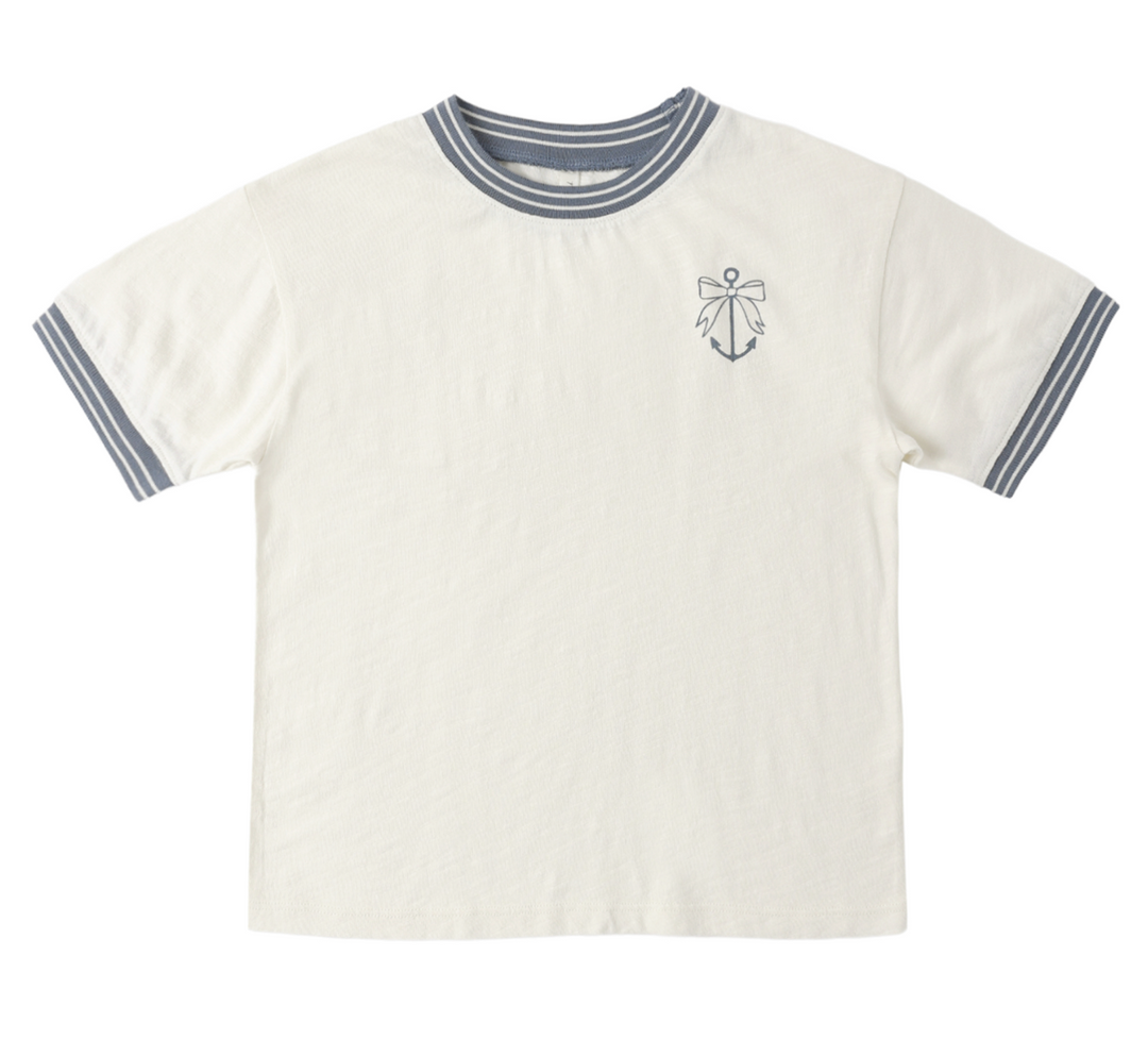 Ringer Tee | Anchor Bow