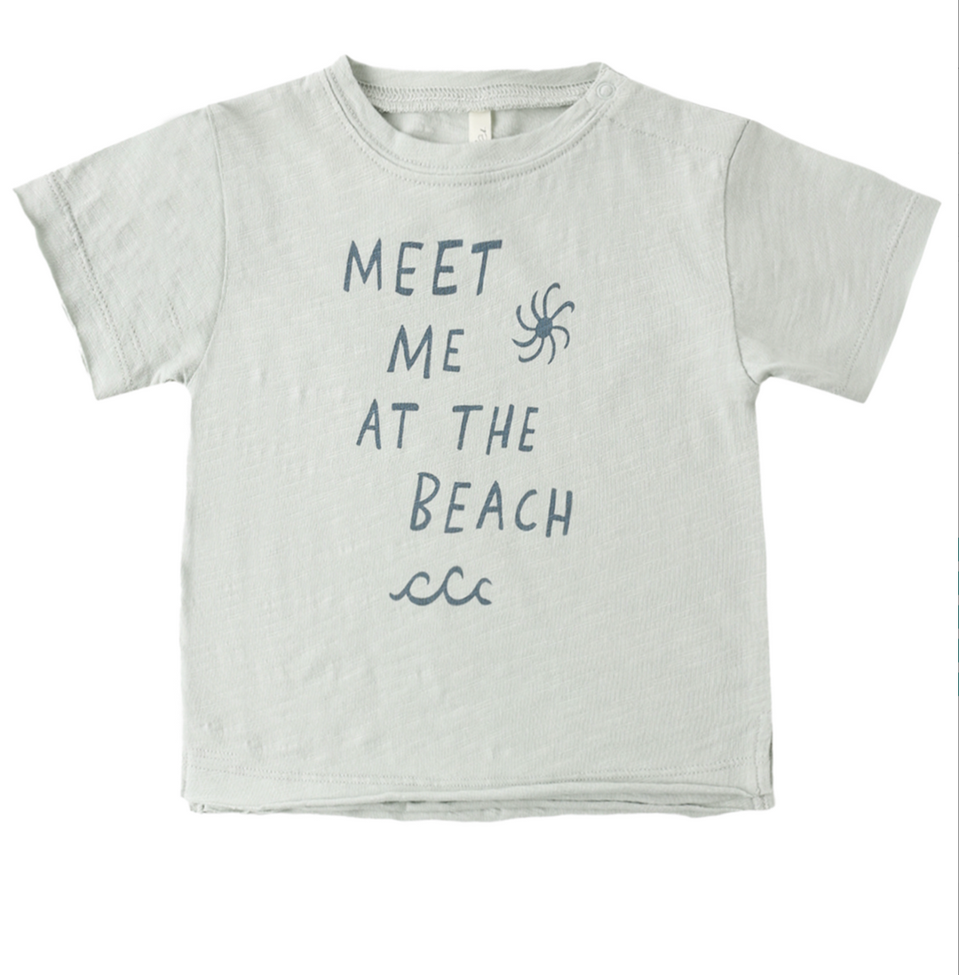 Raw Edge Tee | Meet Me At The Beach