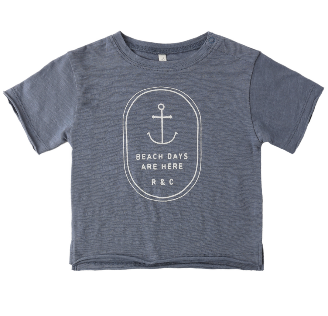 Raw Edge Tee | Beach Days