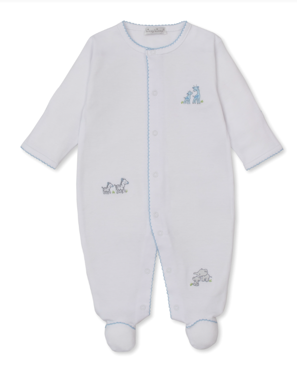 Blue Safari Party Footie