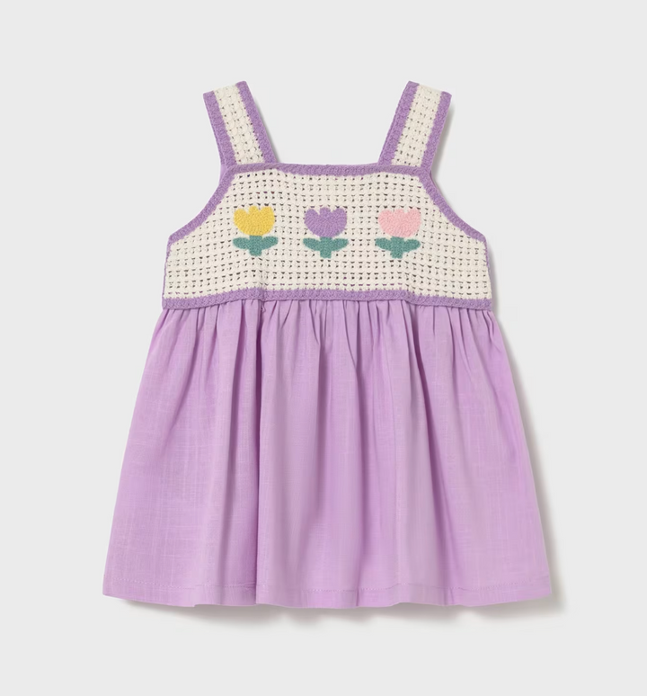 Crochet Dress | Lilac | 1931