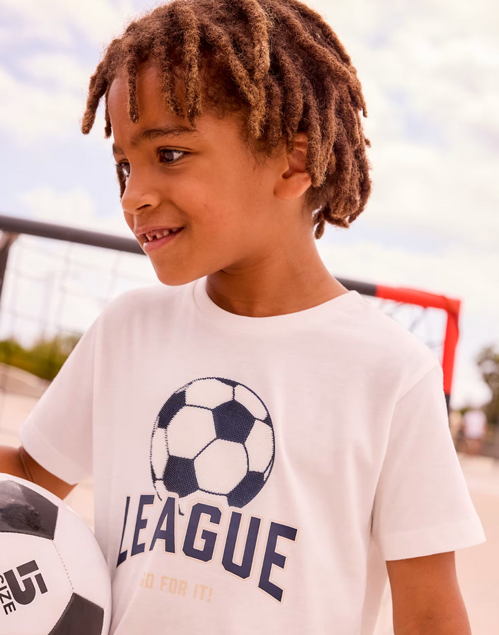 Soccer T-Shirt | White | 3074