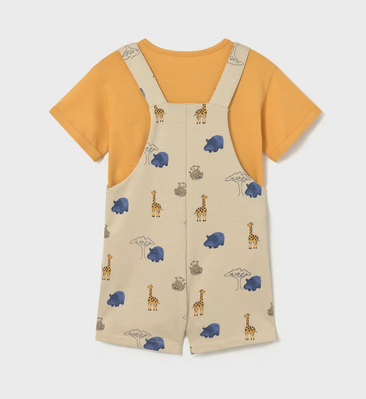 Animal Print Overall Set | 1664