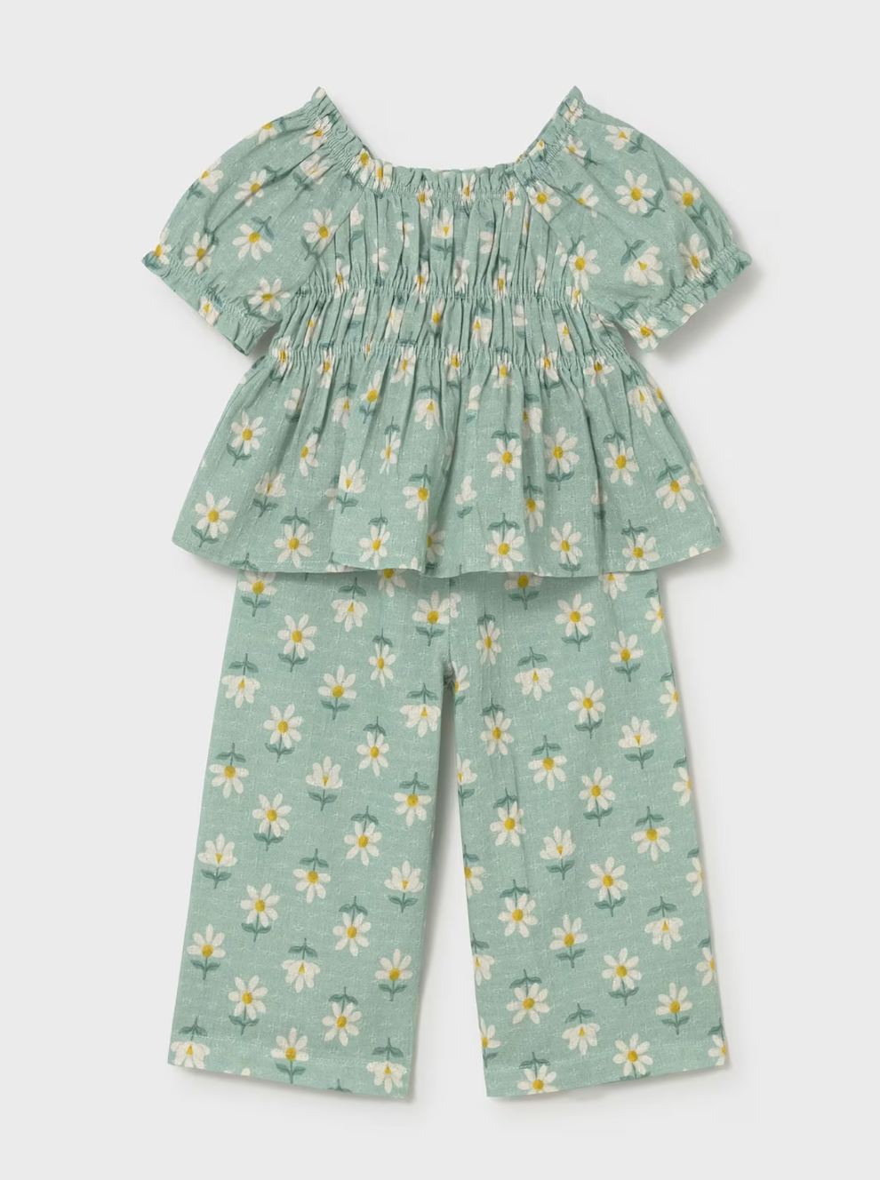 Floral Blouse & Pant Set | 1513