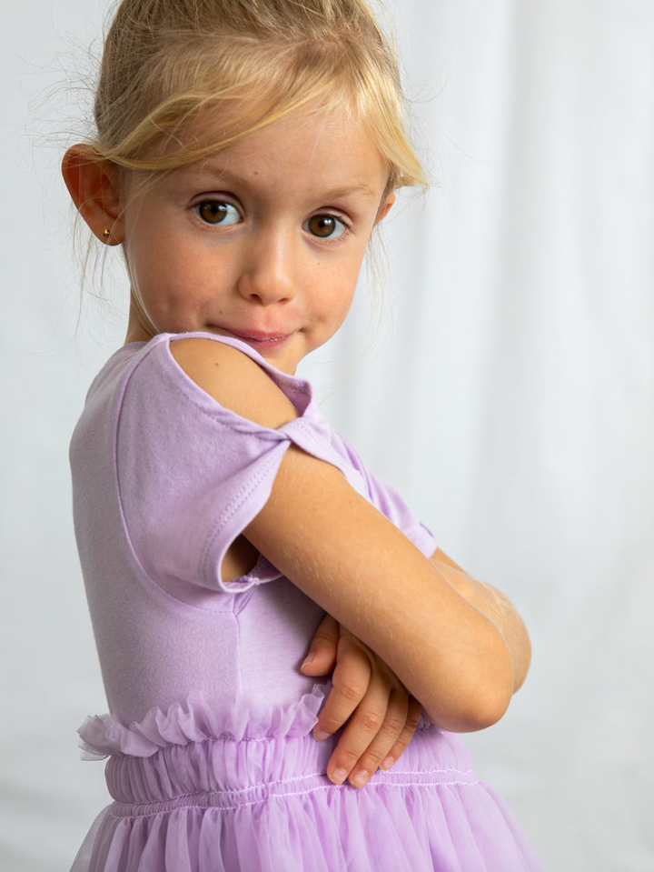 Lavender Tulle Dress | 3915