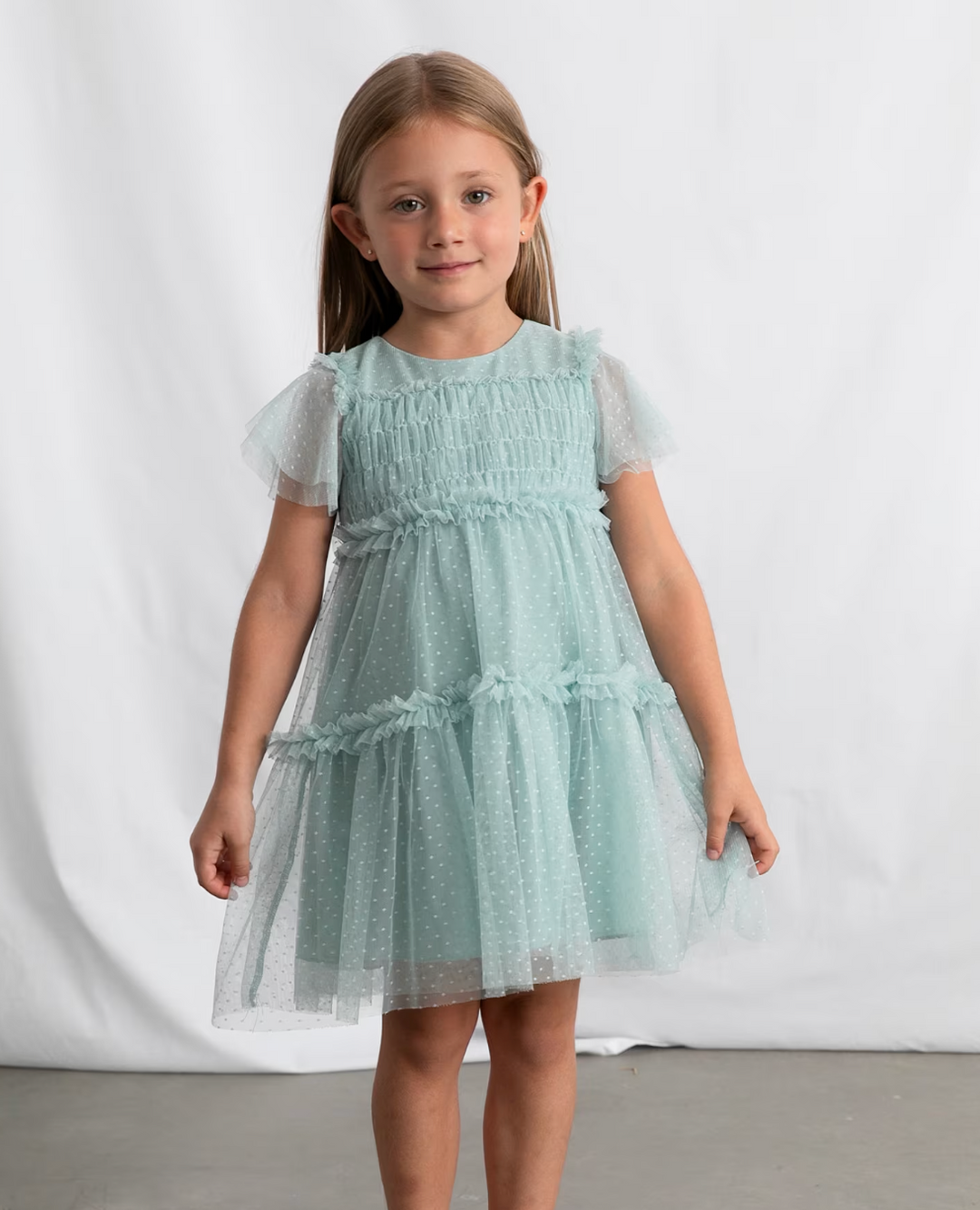 Mint Tulle Dress | 3917