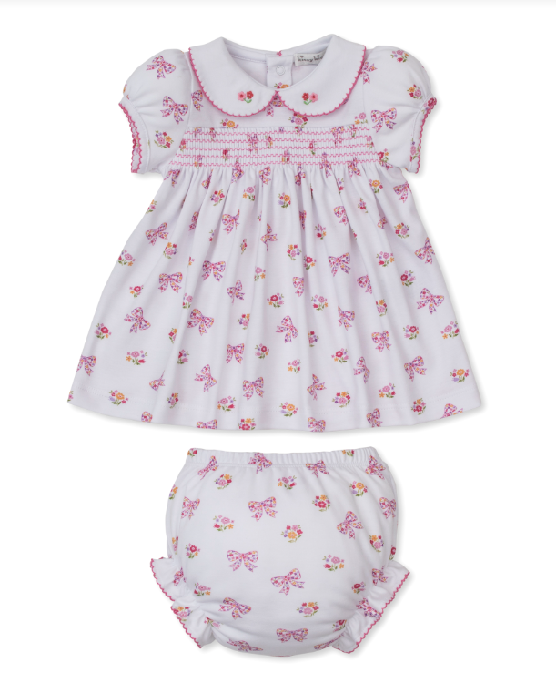 Blossoming Bows Dress Set