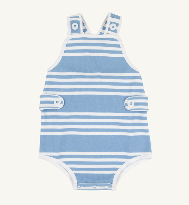 Skipper Sunsuit | Saddle Ridge Stripe