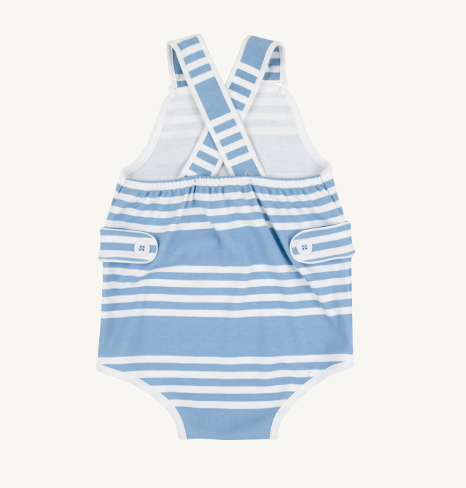 Skipper Sunsuit | Saddle Ridge Stripe