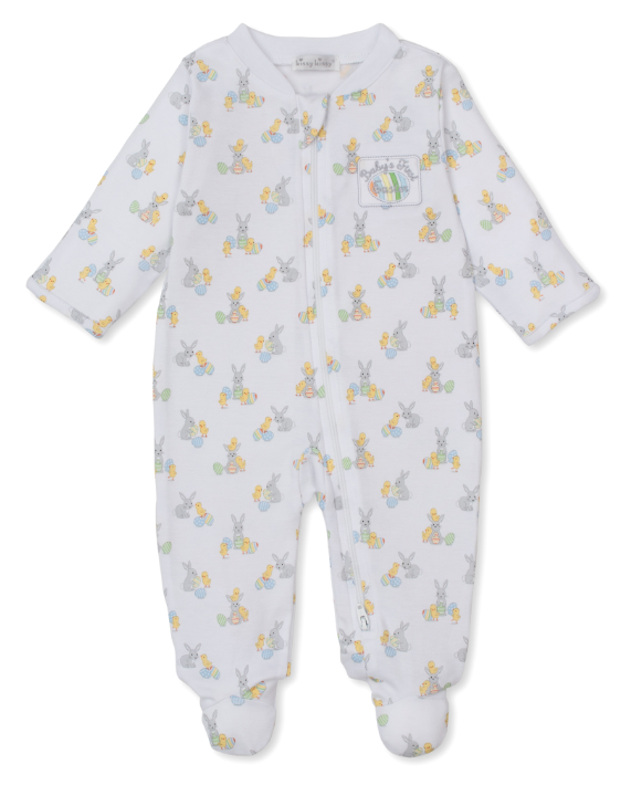 Baby's First Easter Footie w/Zipper