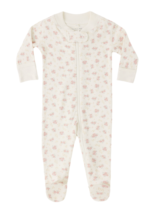 Zip Long Sleeve Sleeper | Flower Field
