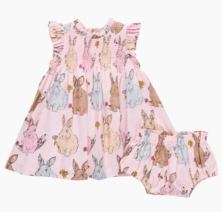 Baby Stevie Dress | Vintage Bunnies
