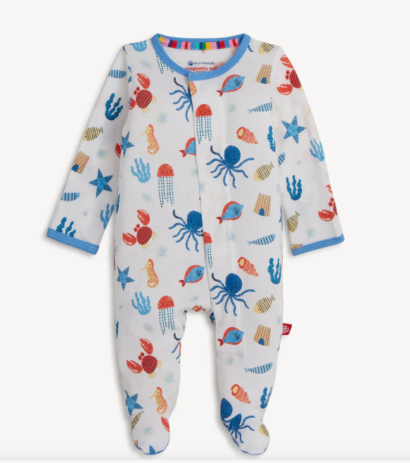 Deep Chic Blue Modal Magnetic Footie