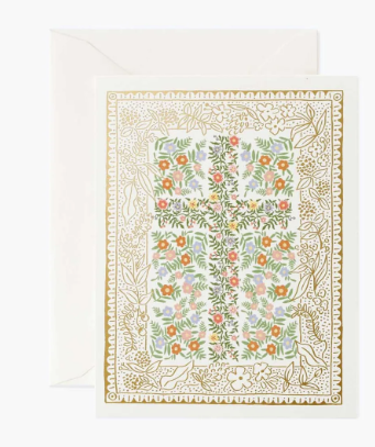 Rosette Cross Card