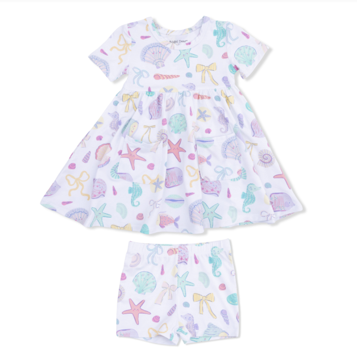 Twirly Dress w/Cartwheel Short | Beach Days