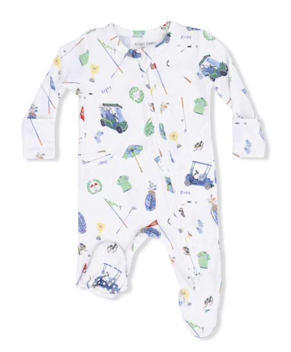 Two Way Zipper Footie | Golf Things