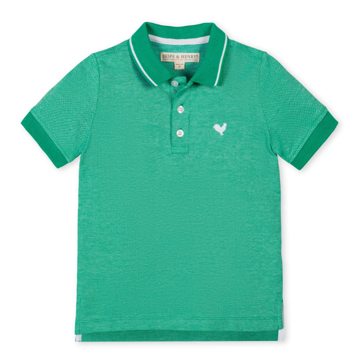 Organic Pique Polo | Kelly Green