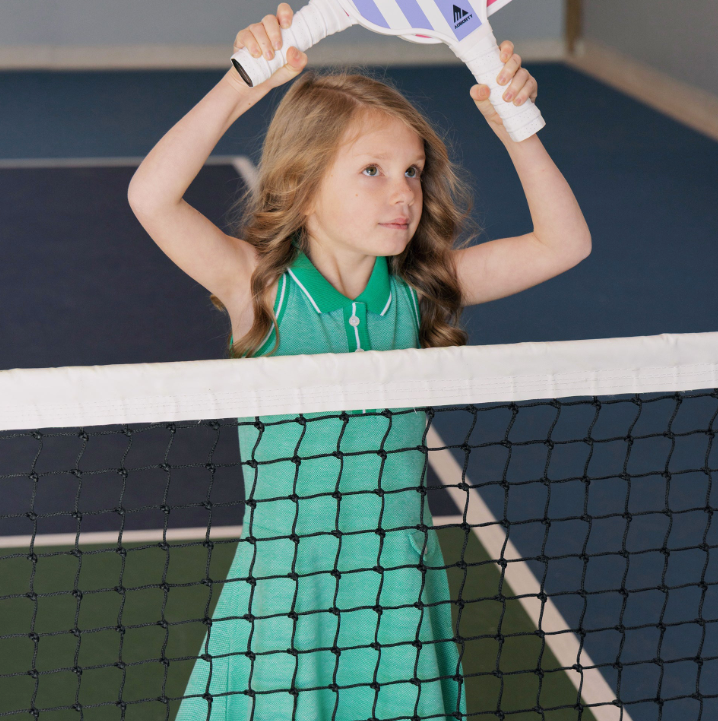 Organic Pique Polo Dress | Kelly Green