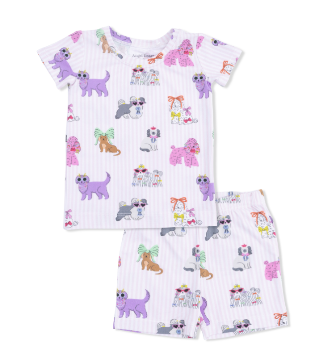 Loungewear Short Set | Fancy Dogs