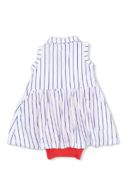 Polo Tennis Dress | Striped Baseball