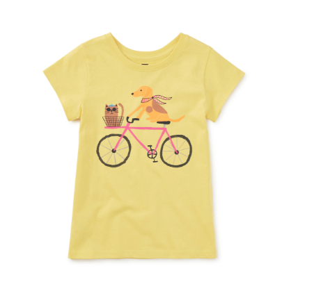 Woof & Whiskers on Wheels Graphic Tee