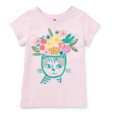 Flora & Feline Graphic Tee