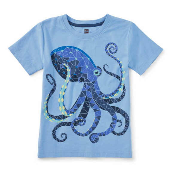 Octopus Mosaic Graphic Tee