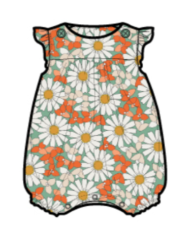 Flutter Romper | Daisy Deluxe