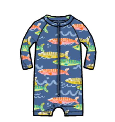Sardinas del Mar Rash Guard