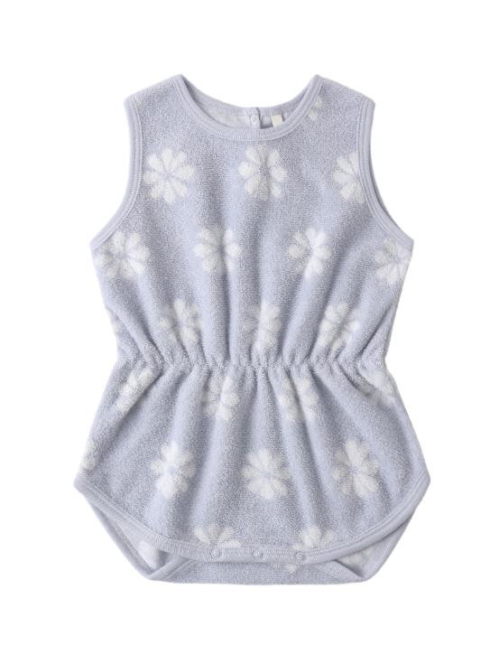 Cinch Playsuit | Periwinkle Daisy