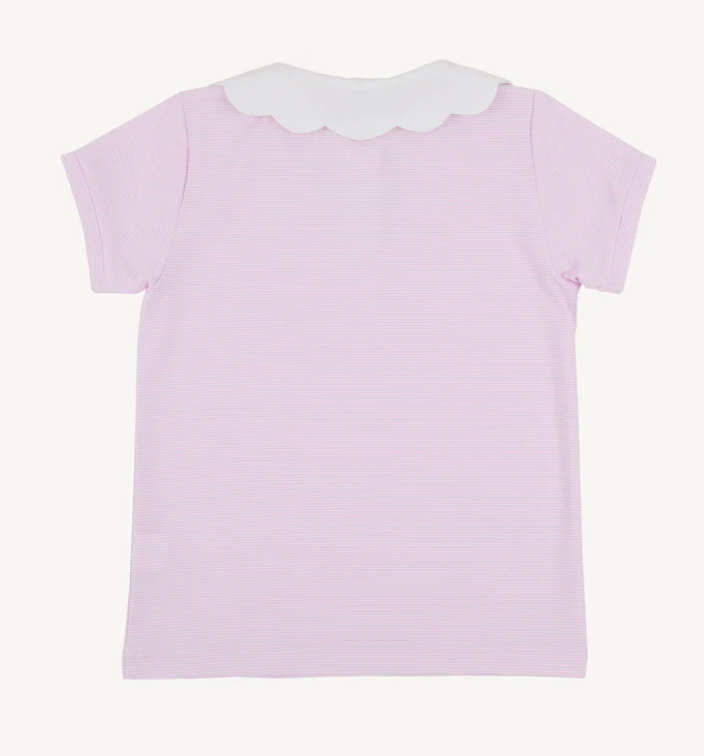 Prepletic Preppy Polo | Valley High Violet Stripe